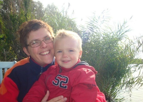 Niekelien met Sjors Foto van Niekolien met Sjors
